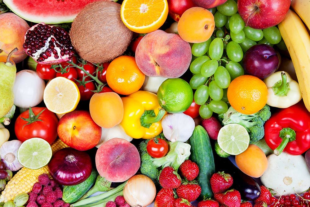 Verdura e frutta per un'abbronzatura sana e uniforme