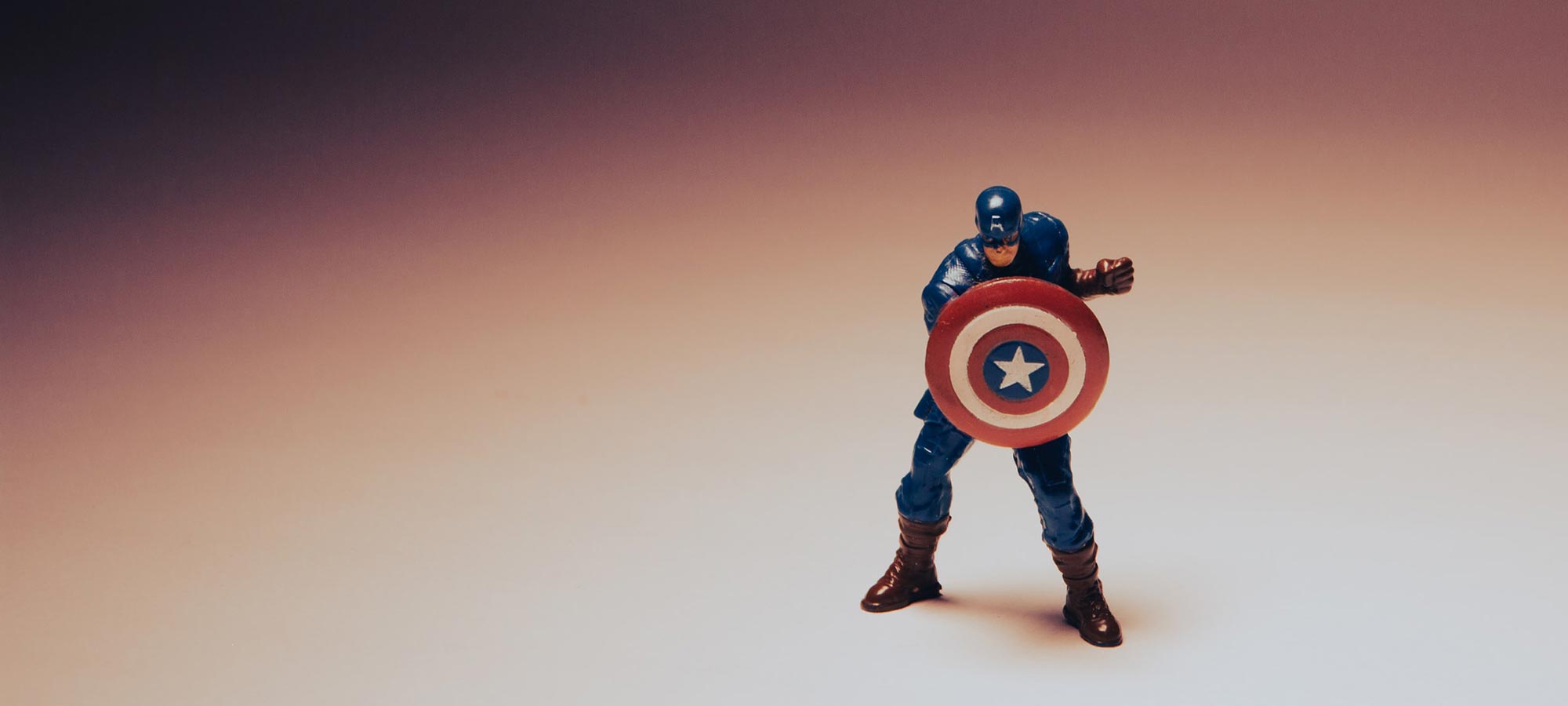 capitan america pupazzo miniatura