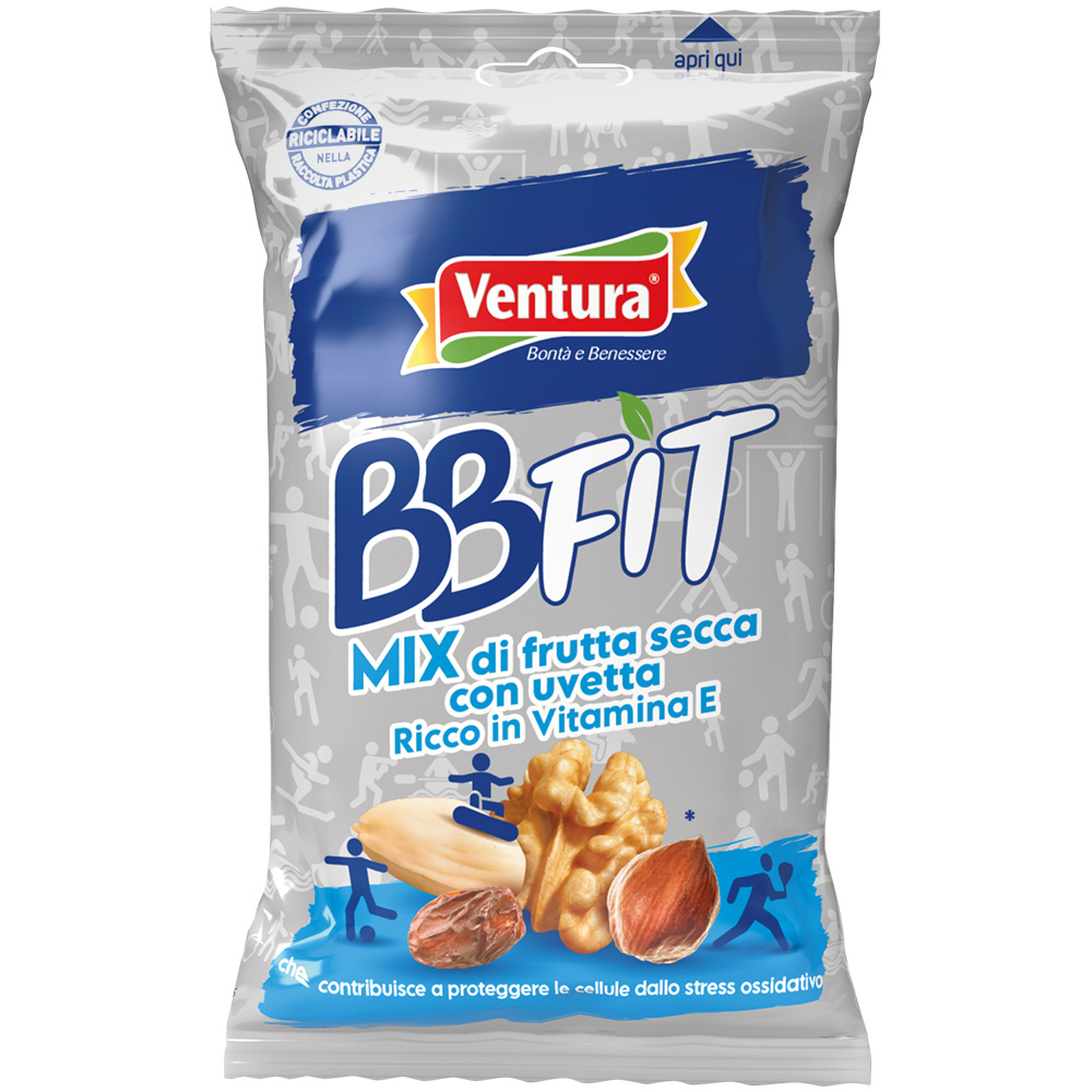 BBFit Mix <span>con Nocciole, Mandorle, Noci e Uvetta</span>