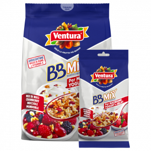 BBMix per macedonie e gelati <span>con granelle di Noci, Nocciole, Mandorle e Cranberry</span>