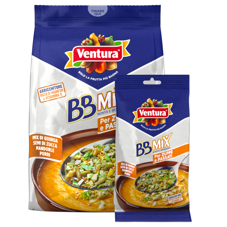 BBMix Arricchitore per zuppe con quinoa, semi e frutta secca