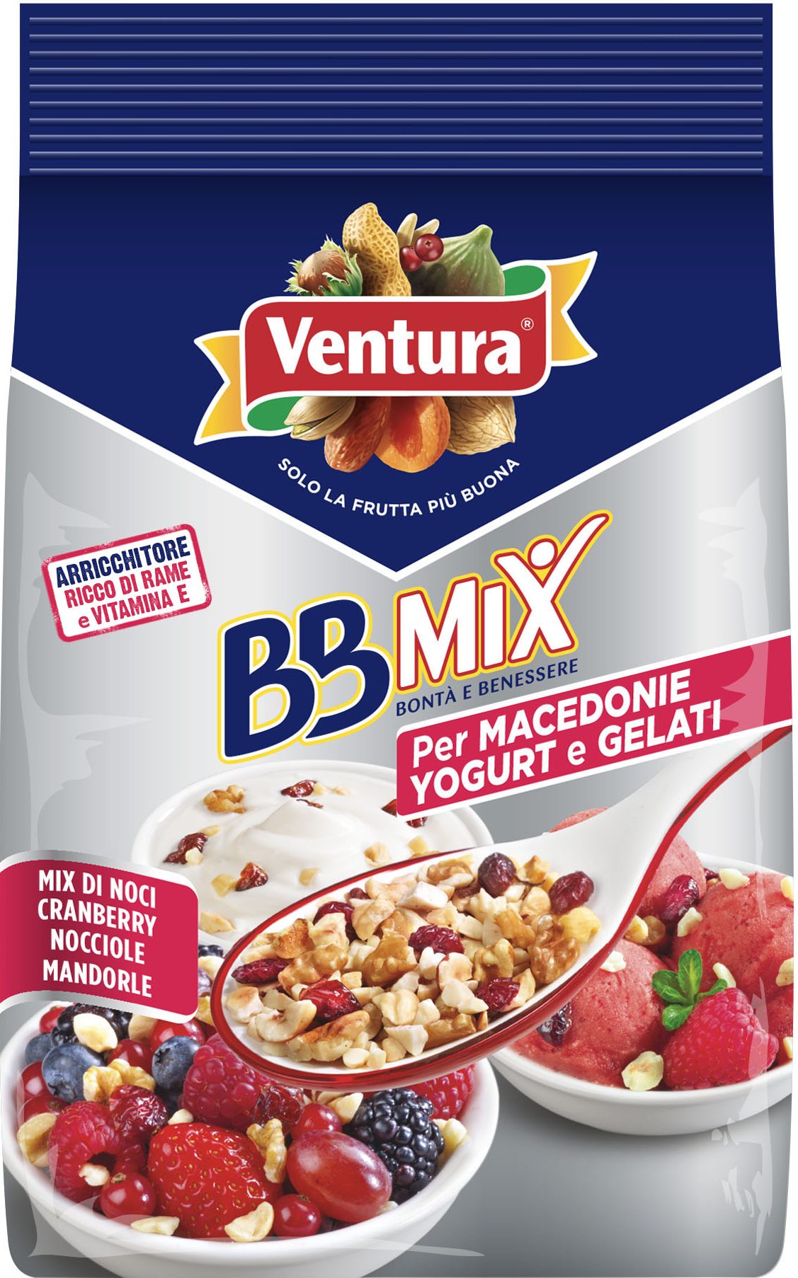 BBMix per macedonie, yogurt e gelati