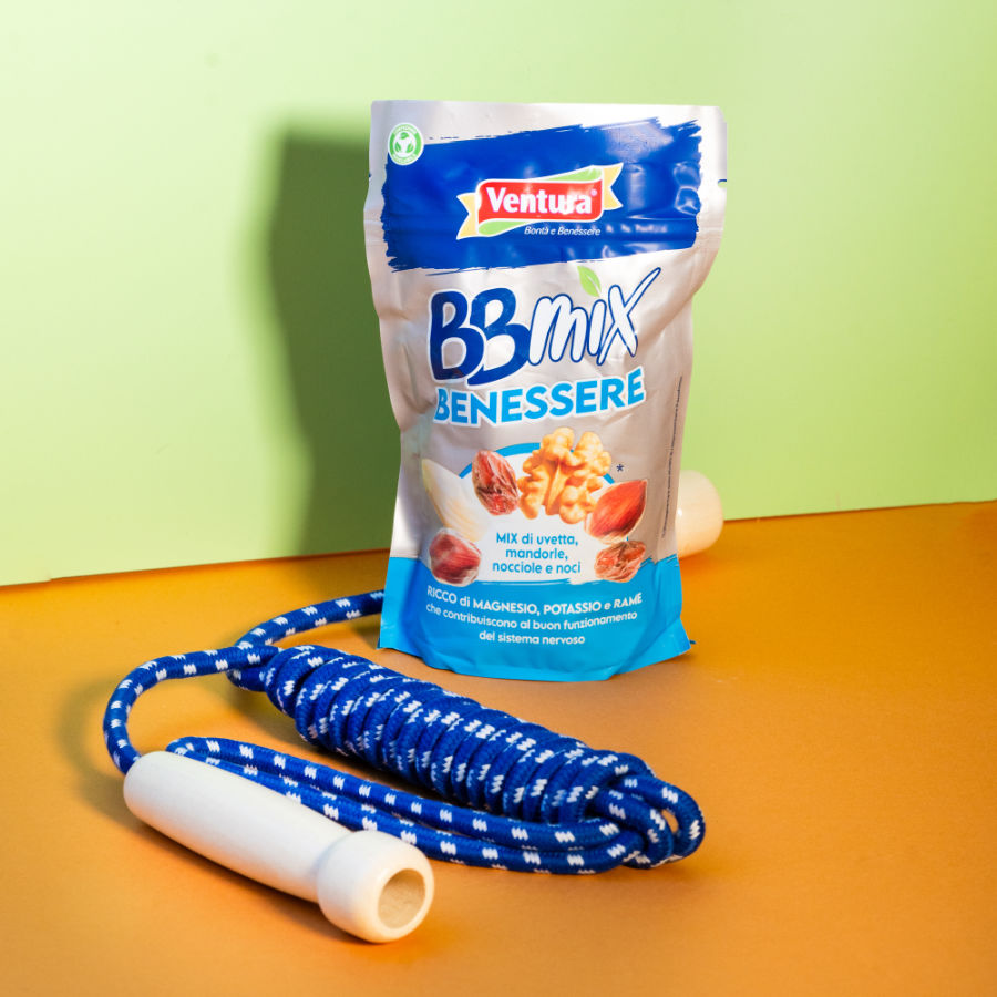 BBMix Benessere <span>con Uvetta, Mandorle, Nocciole e Noci</span>