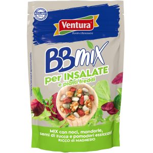 BBMix Ventura per insalate e piatti freddi con Noci, Mandorle, Pomodori essiccati e Semi di Zucca