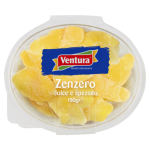 Zenzero a fette <span>disidratato e zuccherato</span>