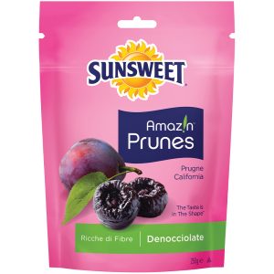 Prugne Sunsweet denocciolate in busta richiudibile 250 grammi