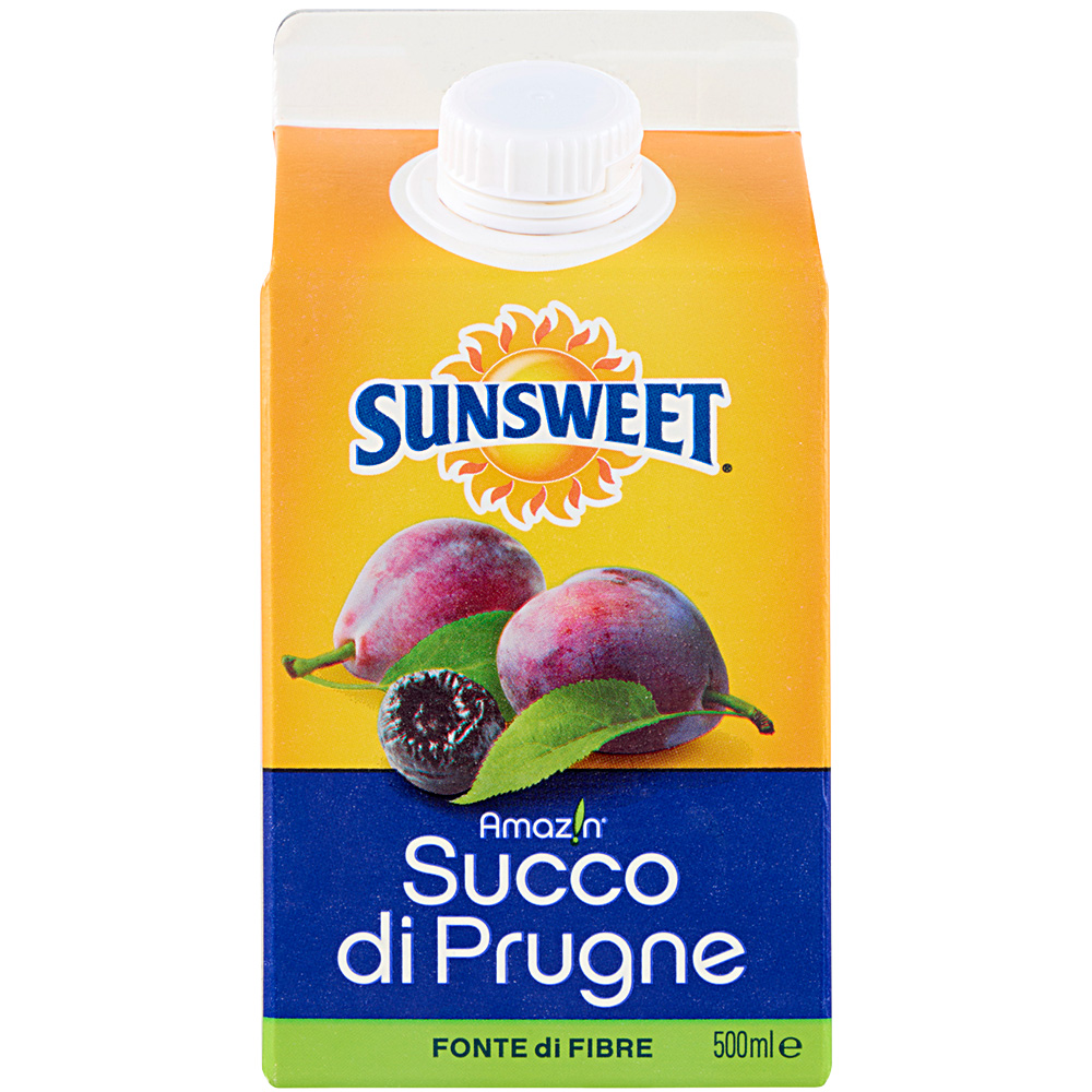 Succo di Prugne <span>fonte di fibre</span>