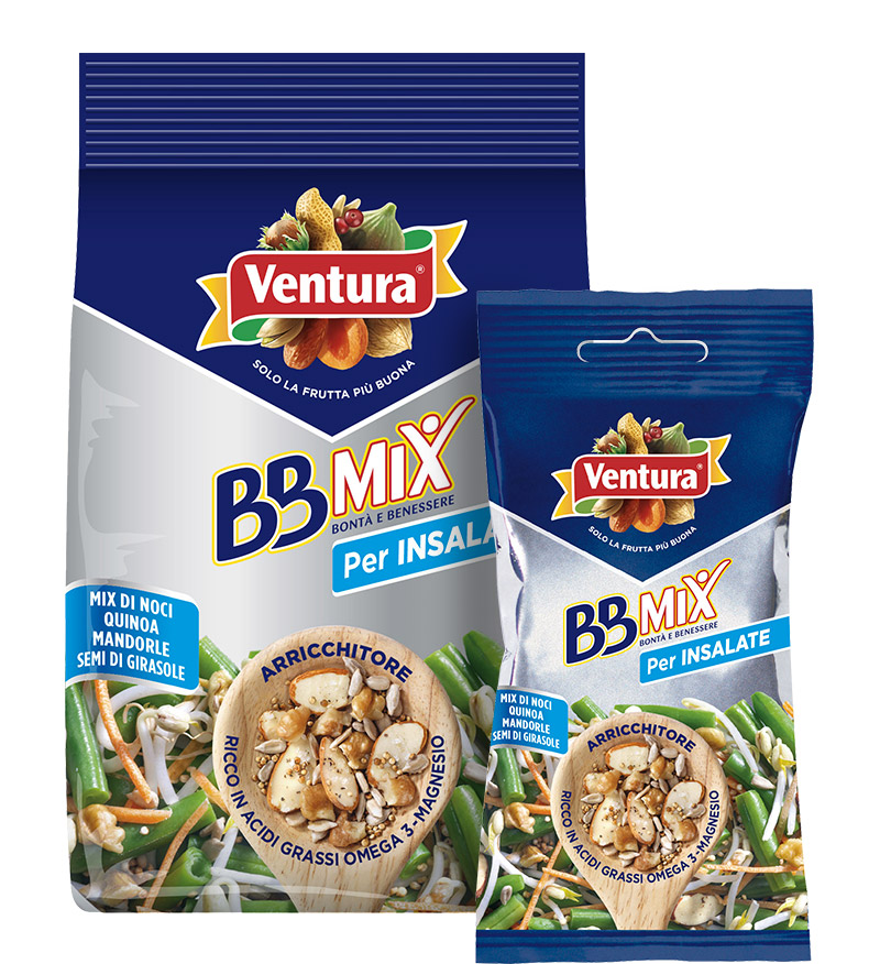 BBMix per Insalate - Mix noci, quinoa, mandorle e semi di girasole