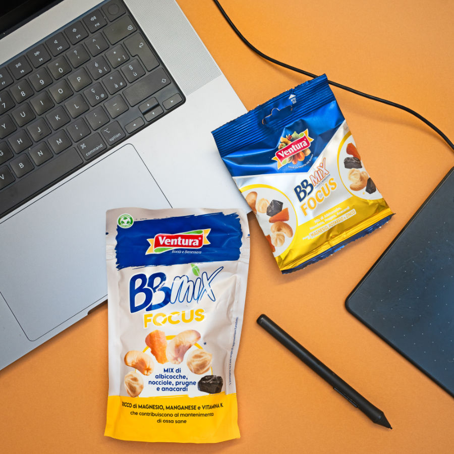 BBMix Focus <span>con Albicocche, Nocciole, Prugne e Anacardi</span>