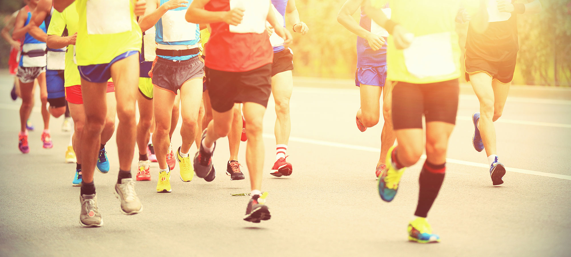 runner piedi scarpe da corsa