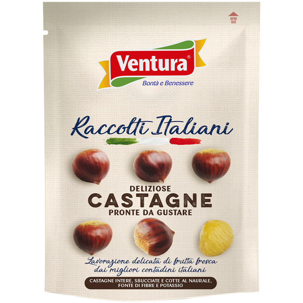Castagne Raccolti Italiani <span>cotte al vapore</span>
