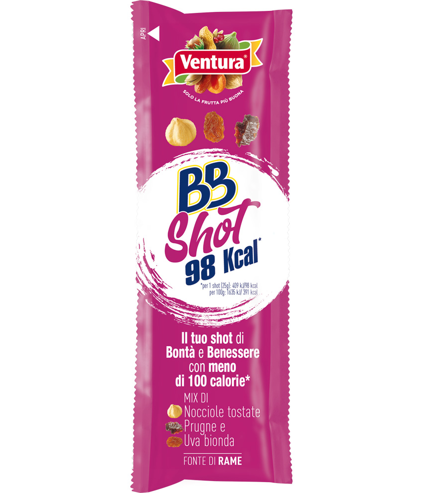 BBShot nocciole, prugne e uva