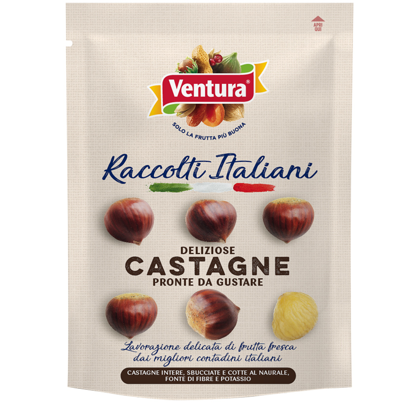 Castagne cotte a vapore - Pronte da gustare - Vendita Online Madi Ventura