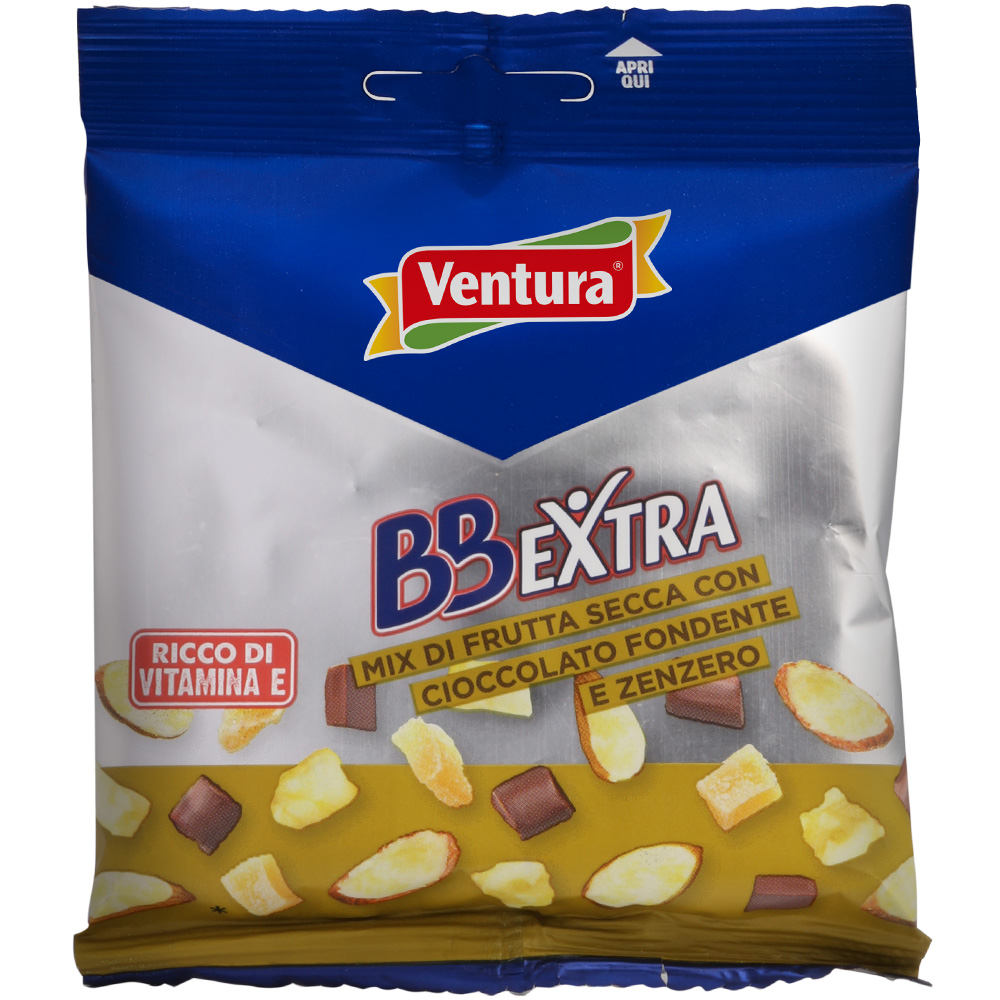 BBExtra <span>con Mandorle, Mela, Cioccolato Fondente e Zenzero</span>