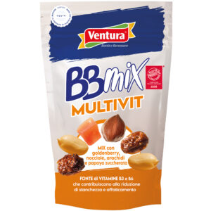 BBMix Multivit Ventura con Goldenberry, Nocciole, Arachidi e Papaya