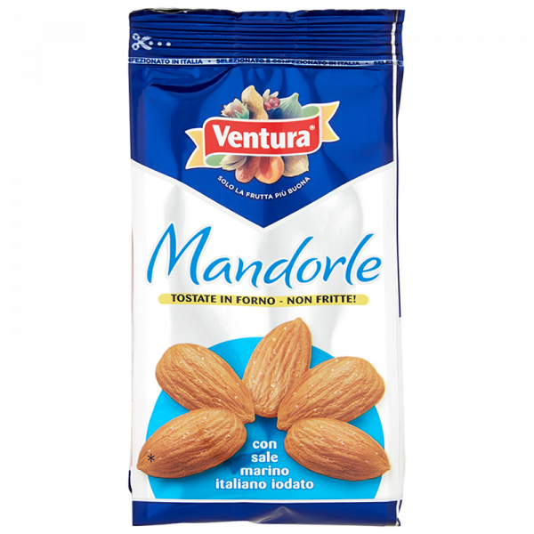 Mandorle <span>sgusciate, tostate e salate</span>