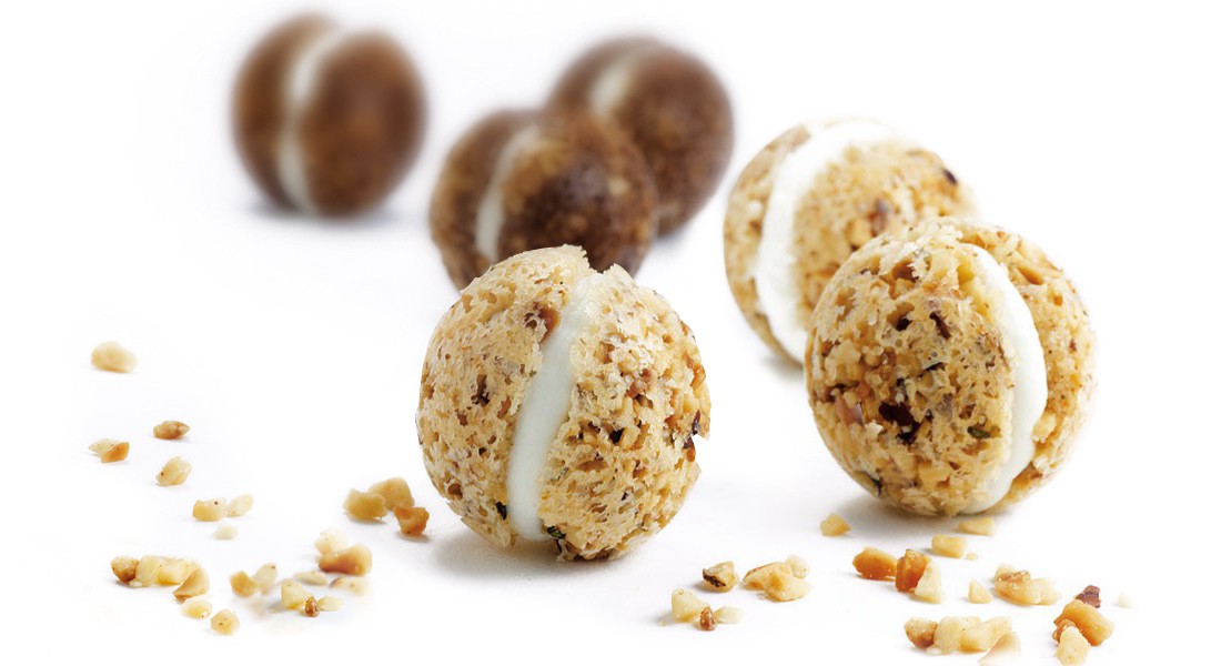 Baci di dama salati con nocciole Ventura