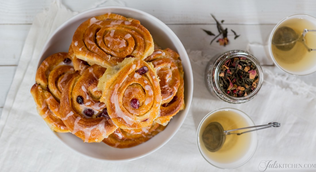 Girelle al farro con cranberry