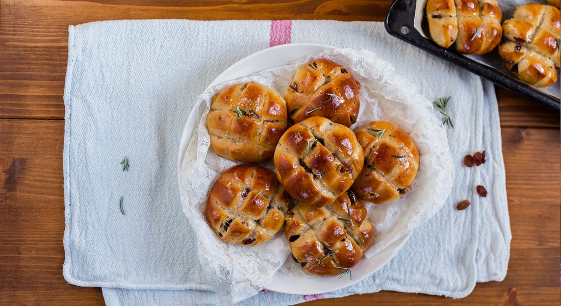 Pan di ramerino con uvetta Ventura