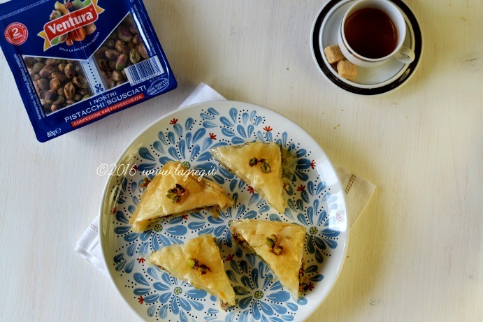 Baklava con pistacchi Ventura