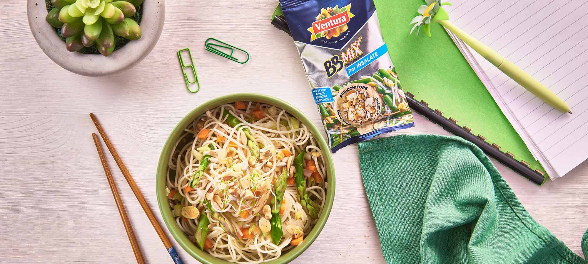 durumunda gelecek kanguru  Come cucinare i noodles: una ricetta con asparagi e BBMix - Madi Ventura