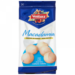 Noci di macadamia tostate e salate