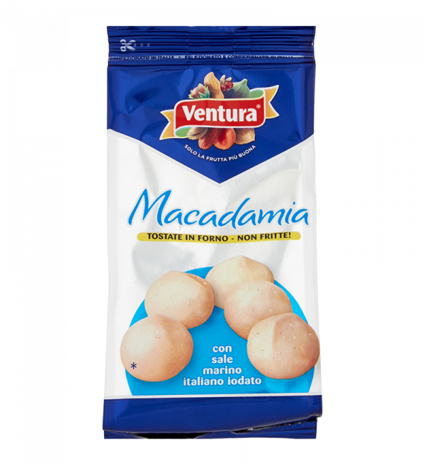 Noci di macadamia tostate e salate