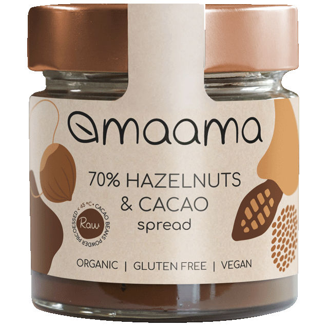 Crema spalmabile alla Nocciola (70%) <span>e Cacao</span>