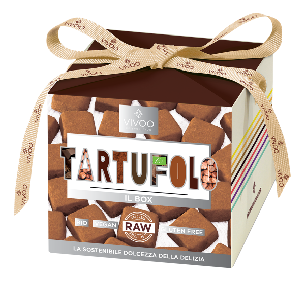 TARTUFOLO - Tartufini alla nocciola con cioccolato bio