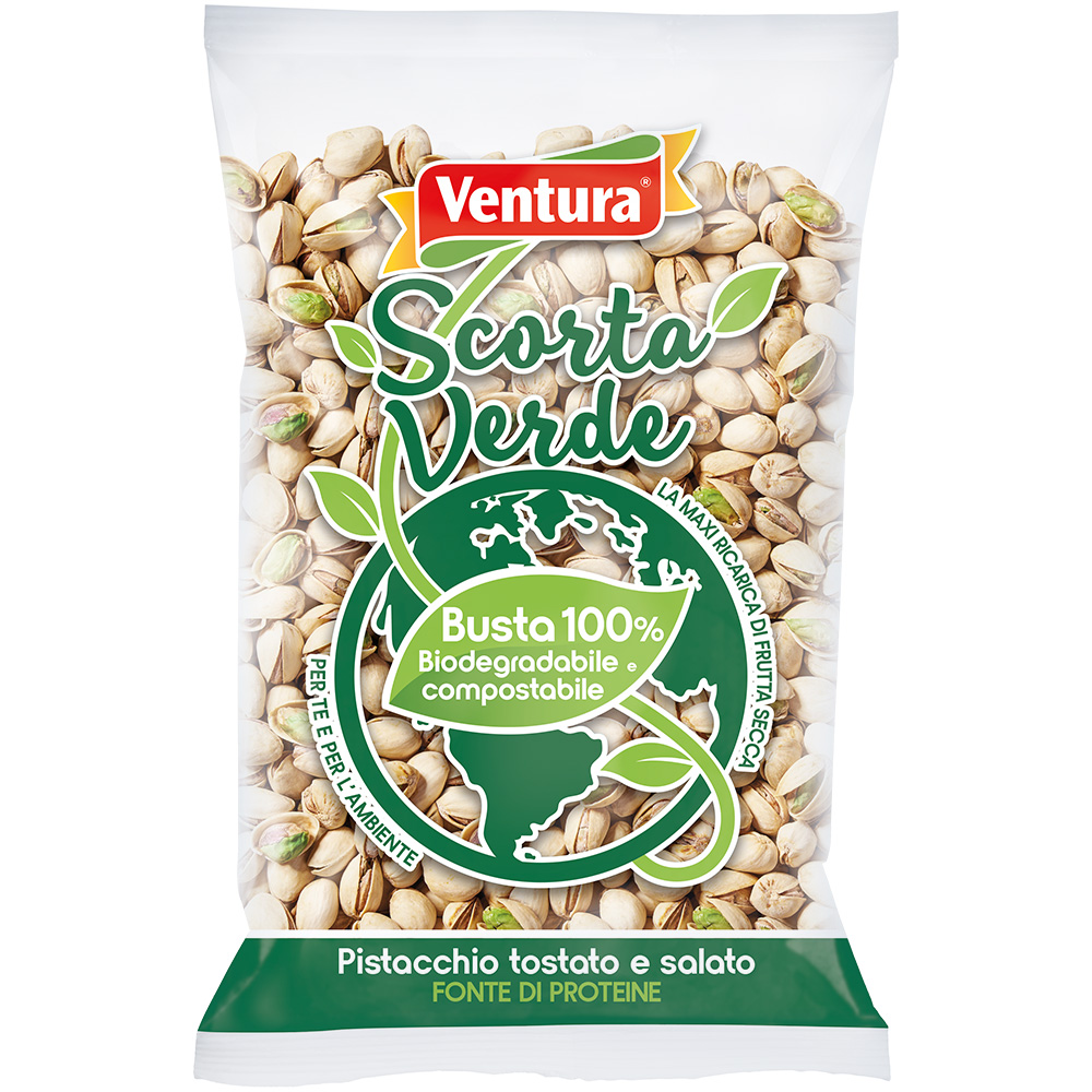 Scorta Verde Pistacchi <span>in guscio, tostati e salati</span>