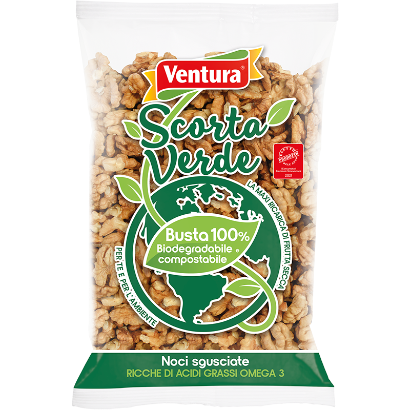 Scorta Verde Noci sgusciate 350g - Madi Ventura