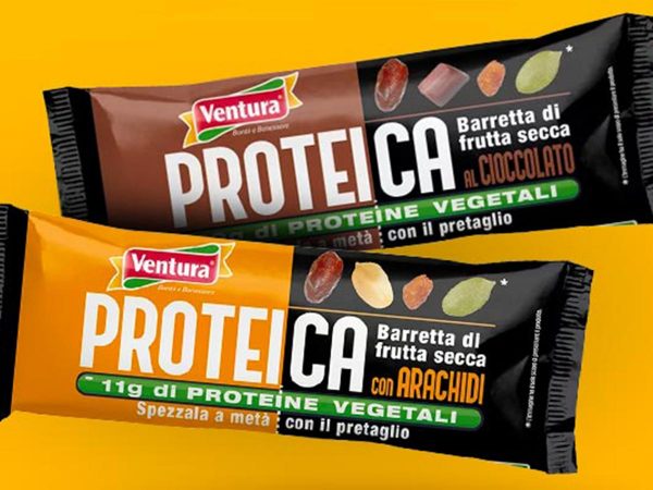 Linea Proteica Ventura, cibi proteici a base di Frutta Secca