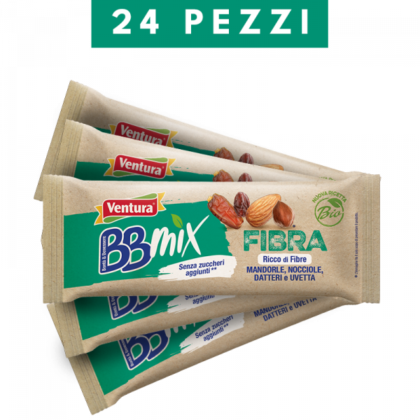 Bio Barretta BBMix Fibra - Confezione 24 pezzi