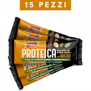Barretta Proteica di frutta secca con Arachidi - Confezione 15 pezzi