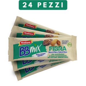 confezione risparmio barretta con frutta secca bbmix fibra prugne mandorle nocciole pack colore verde