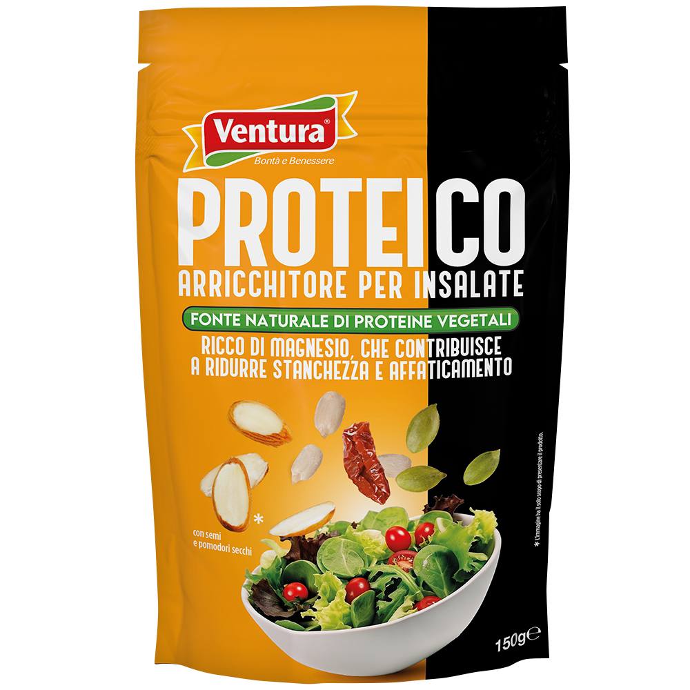 Mix Proteico per insalate <span>con Mandorle, Semi di Zucca e Girasole e Pomodori essiccati</span>