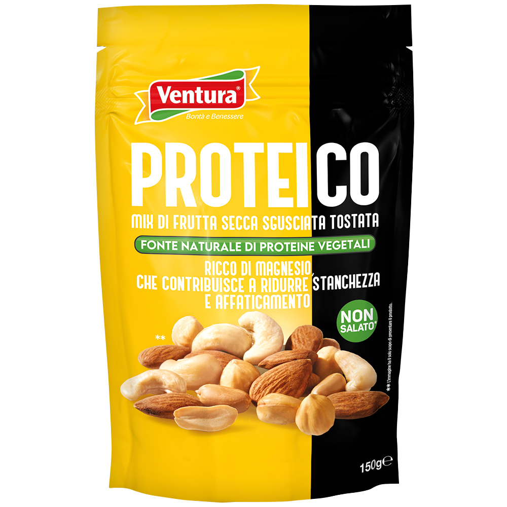 Mix Proteico di Frutta Secca sgusciata tostata <span>con Arachidi, Nocciole, Mandorle, Anacardi</span>