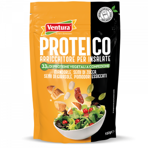 Mix Proteico per insalate con Mandorle, Semi di Zucca e Girasole e Pomodori essiccati