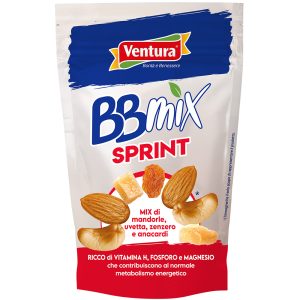 BBMix Sprint Ventura con Mandorle, Uvetta, Zenzero e Anacardi