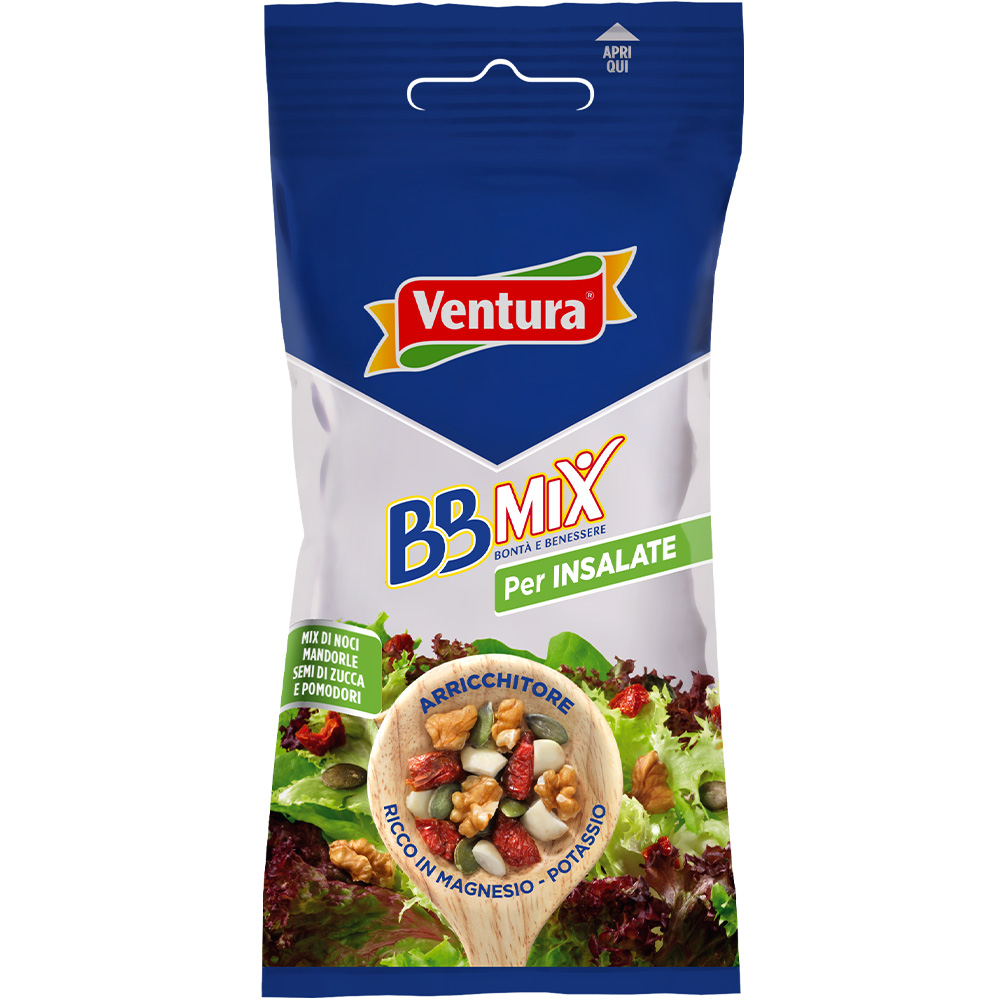 BBMix per insalate <span>con Noci, Mandorle, Pomodori essiccati e Semi di Zucca</span>