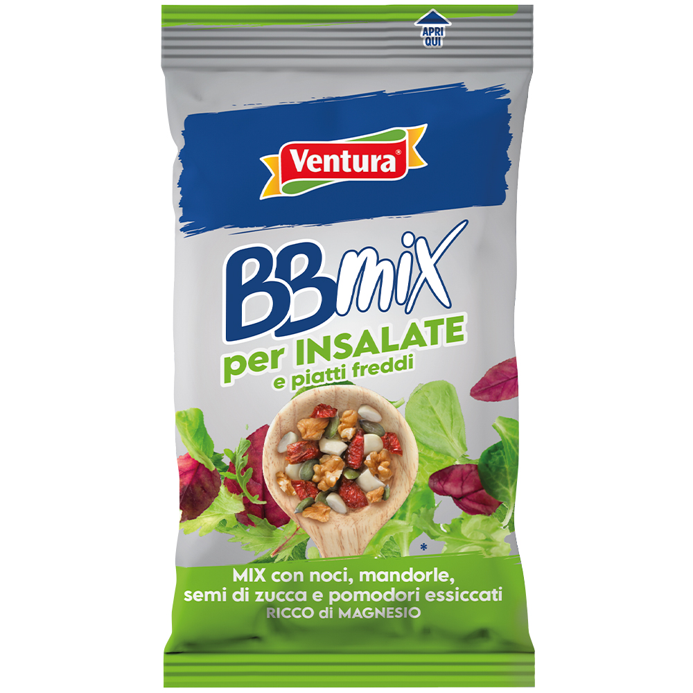 BBMix per insalate <span>con Noci, Mandorle, Pomodori essiccati e Semi di Zucca</span>