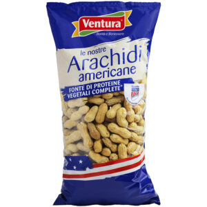 arachidi americane noccioline ventura in guscio confezione 1 kg