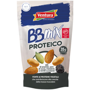 BBMix Proteico Ventura con Arachidi, Semi di Zucca, Mandorle e Mirtilli